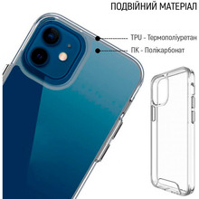 Чехол smart COLORWAY Space Series для Samsung Galaxy S23+ Transparent (CW-CSSSG916)