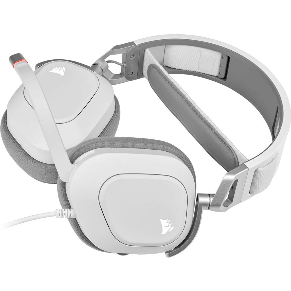 Гарнитура Corsair HS80 RGB Headset White (CA-9011238-EU) Крепление дуга (над головой)