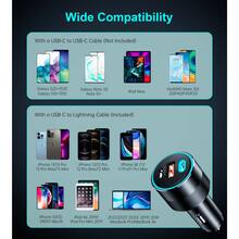 Автомобильное зарядное устройство CHOETECH TC0011-BK Black