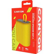 Портативна акустика CANYON BSP-4 BT V5.0 Yellow (CNE-CBTSP4Y)
