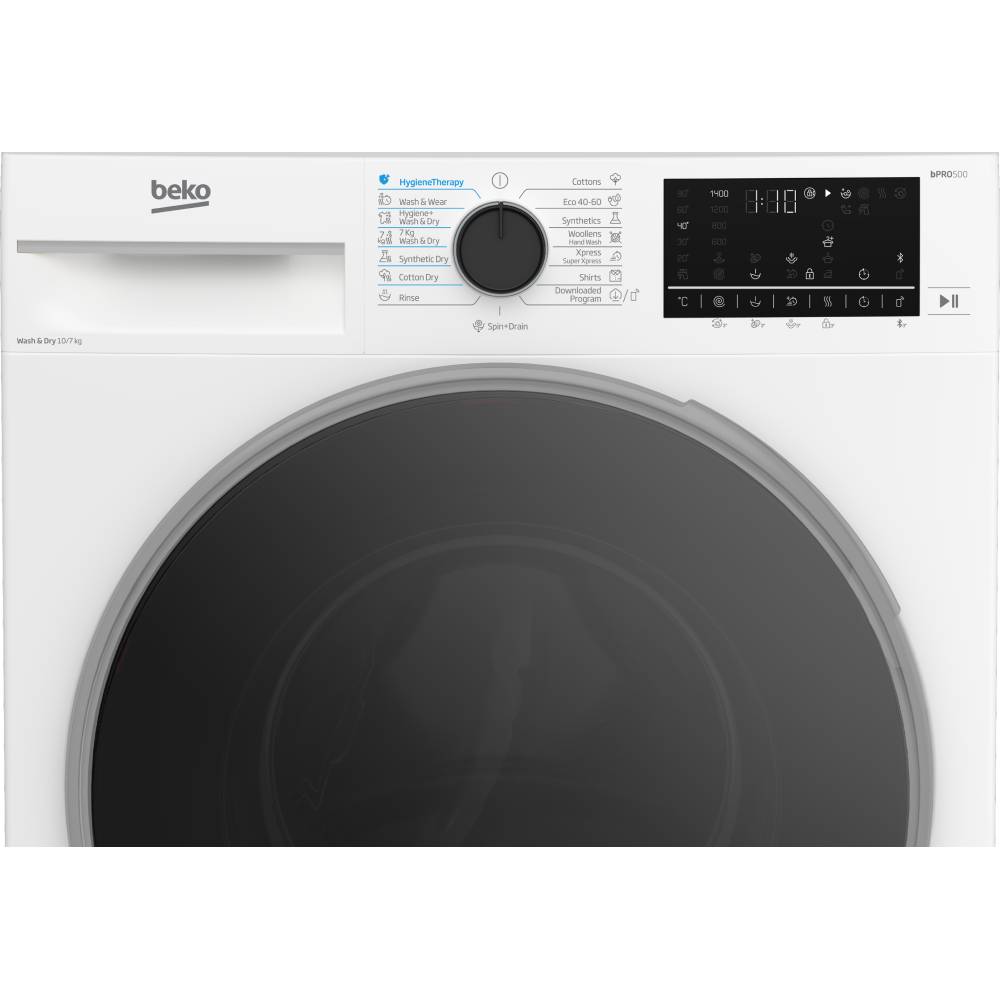 Стирально-сушильная машина BEKO B5DFT510457WPB Тип загрузки фронтальная