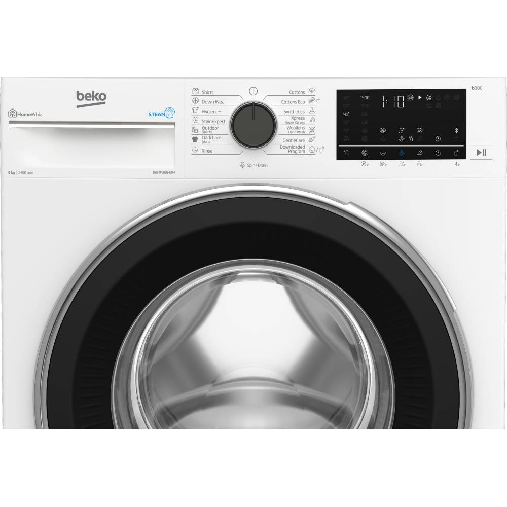 Стиральная машина BEKO B3WFU5943W Максимальная загрузка 9