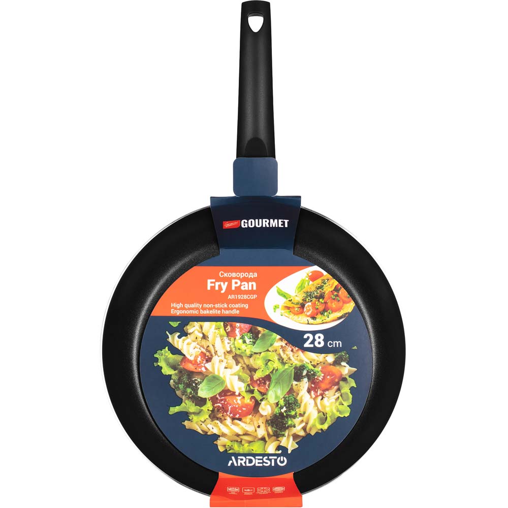Сковорода ARDESTO Gemini Gourmet Portofino 28 см (AR1928CGP) Крышка без крышки