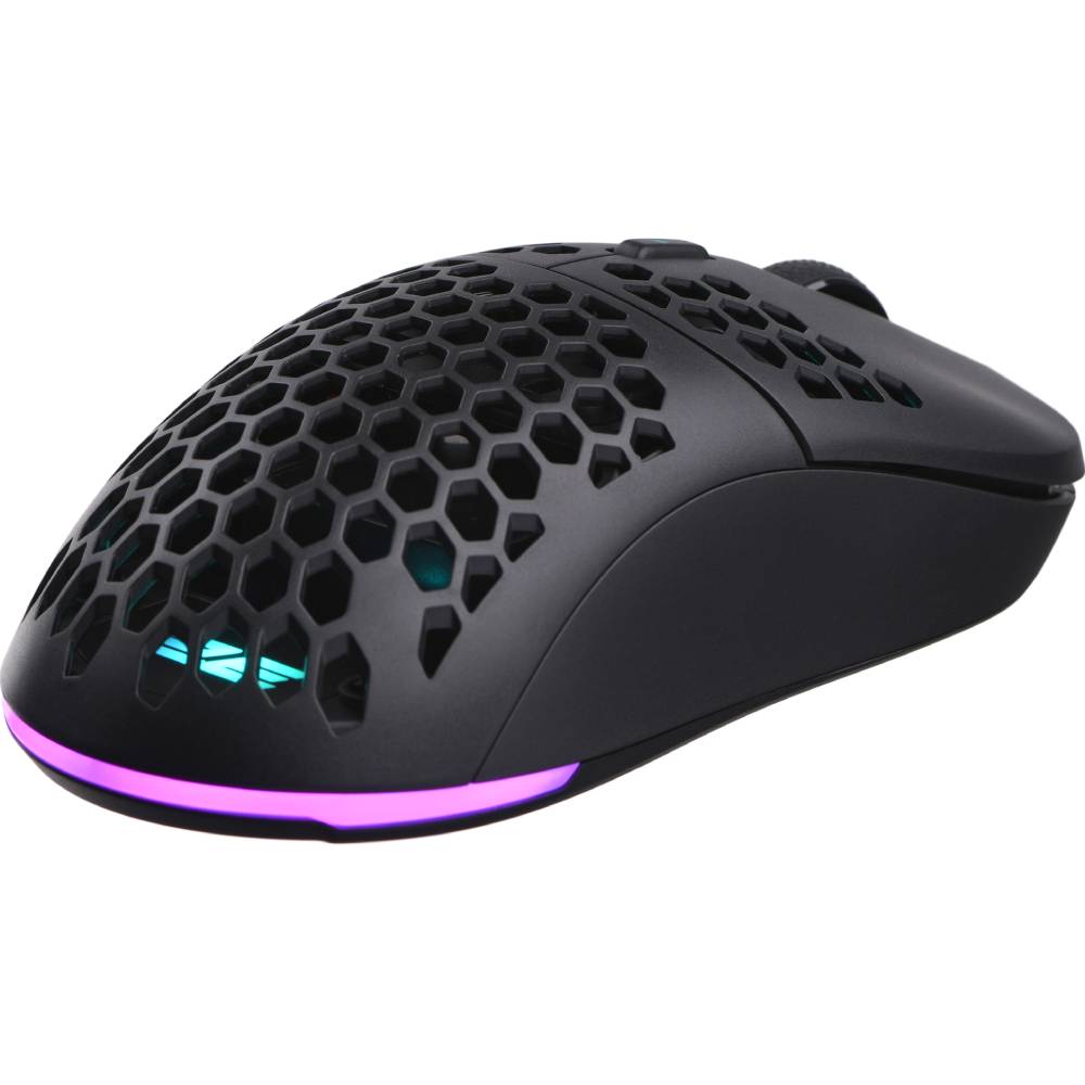 Миша 2E GAMING HyperDrive Lite WL RGB Black (2E-MGHDL-WL-BK) Бездротове підключення RF