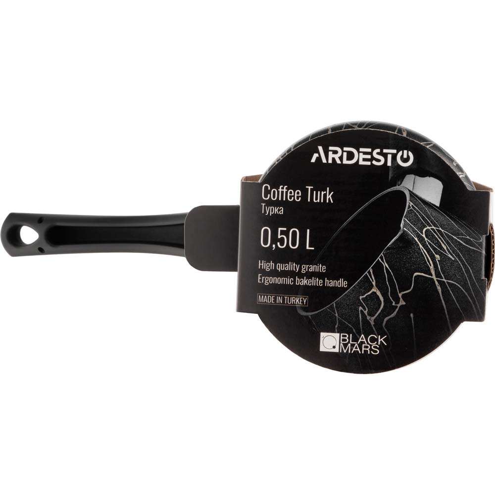 Турка Ardesto Black Mars 500мл (AR0850SG) Тип турка