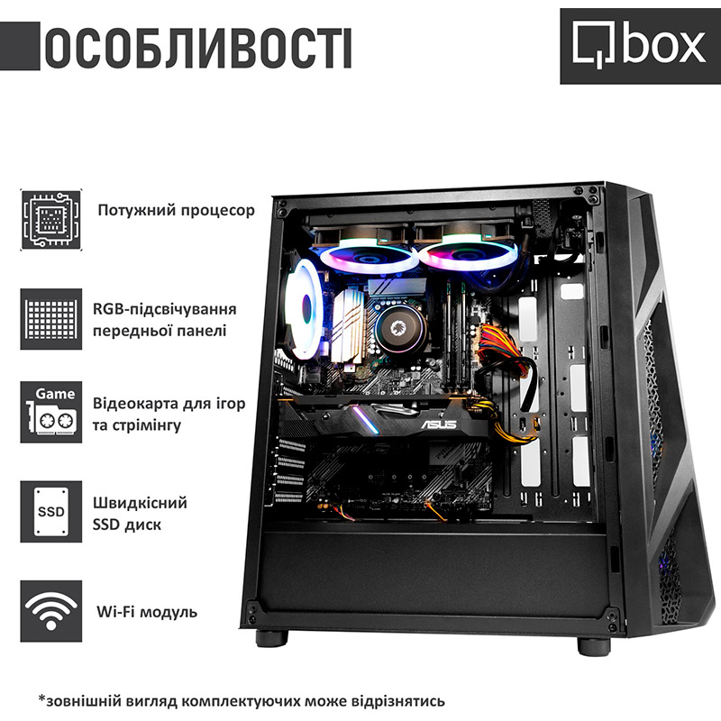 Комп'ютер QBOX I35437 Серія процесора Intel Core i9