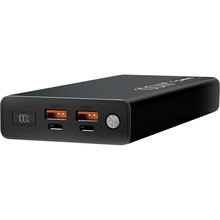Powerbank GELIUS Titanium GP-PB301 100W 30000mAh Black (92305)
