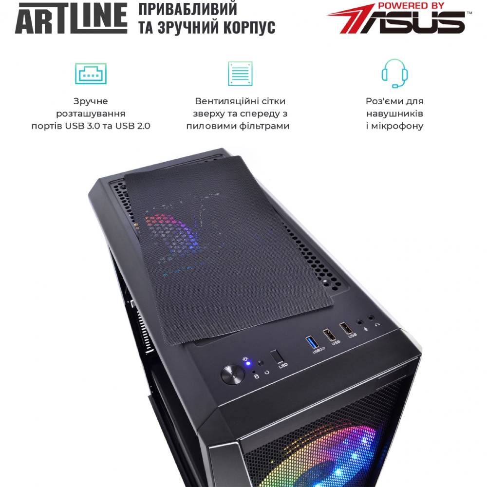 Зображення Комп'ютер ARTLINE Gaming X77v80