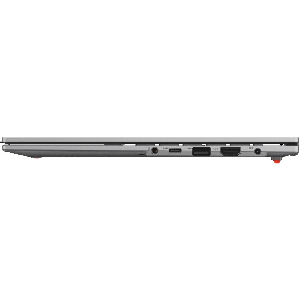 Зовнішній вигляд Ноутбук ASUS Vivobook Go 15 E1504FA-BQ186 Cool Silver (90NB0ZR1-M00800)