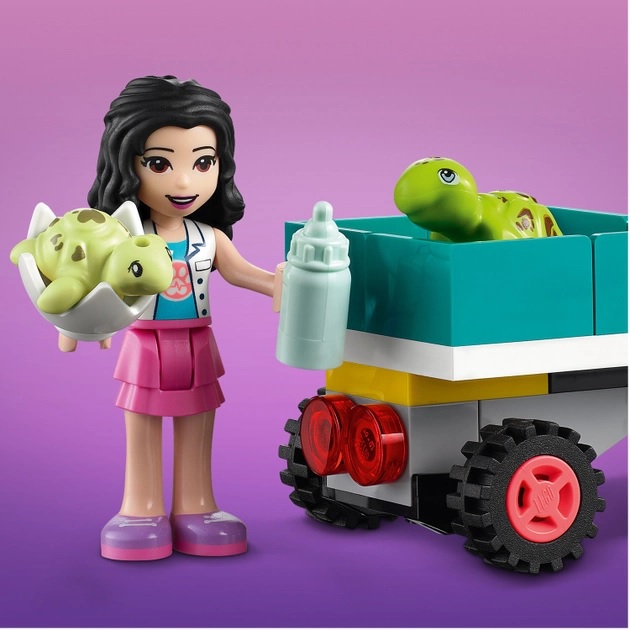 Конструктор LEGO Friends Автомобиль защиты черепах 90 деталей (41697) Тематика транспорт