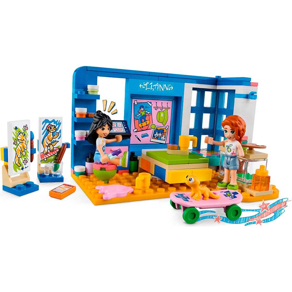 Конструктор LEGO Friends Комната Лиан 204 детали (41739) Серия Lego Friends