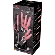 Набір ножів BERLINGER HAUS I-RO9SE Collection 8 пр (BH 2585)