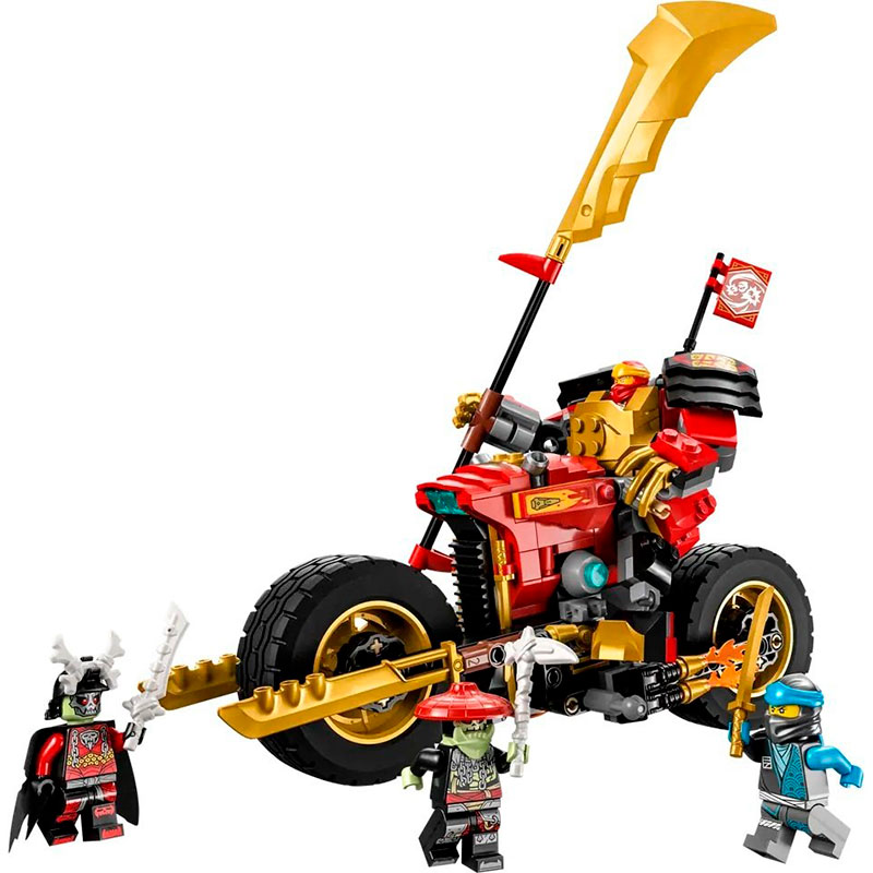 Конструктор LEGO Ninjago Робот-вершник Кая EVO 312 деталей (71783) Тематика герої фільмів і мультфільмів