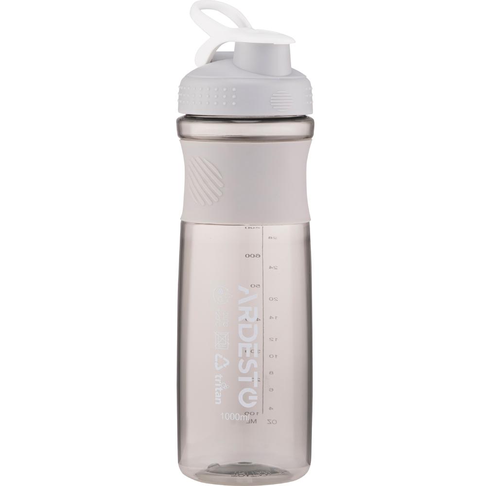 Пляшка для води ARDESTO Smart bottle 1000 мл Сіра (AR2204TG) Пляшка для води ARDESTO Smart bottle 1000 мл Сіра (AR2204TG)