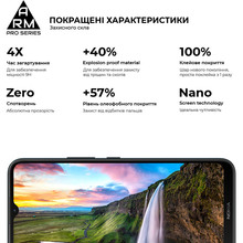 Защитное стекло ARMORSTANDART Pro для Nokia C21 Plus Black (ARM62198)