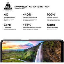 Защитное стекло ARMORSTANDART Pro для OPPO A55 4G Black (ARM61035)
