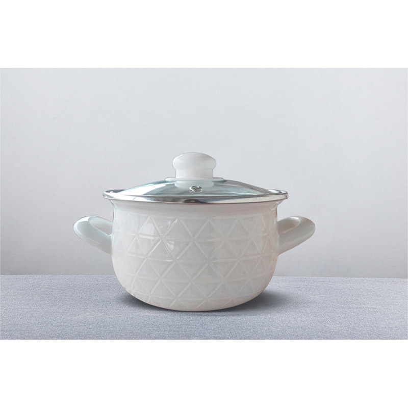 Кастрюля GUSTO Вьюга 5,1 л White (GT-T-122-BL) Тип кастрюля