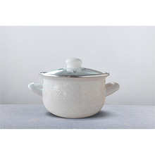 Кастрюля GUSTO Вьюга 5,1 л White (GT-T-122-BL)