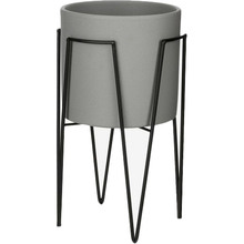 Горшок для растений EDELMAN Mica Decorations Era 28 см 14.2 л Sand Grey (1035841)