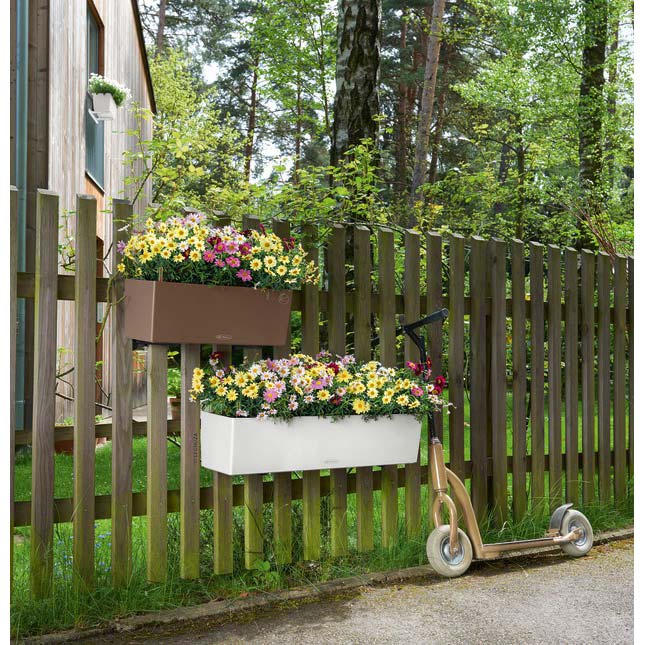 Фото 3 Кашпо Lechuza Balconera Color 80 Белый (15680)