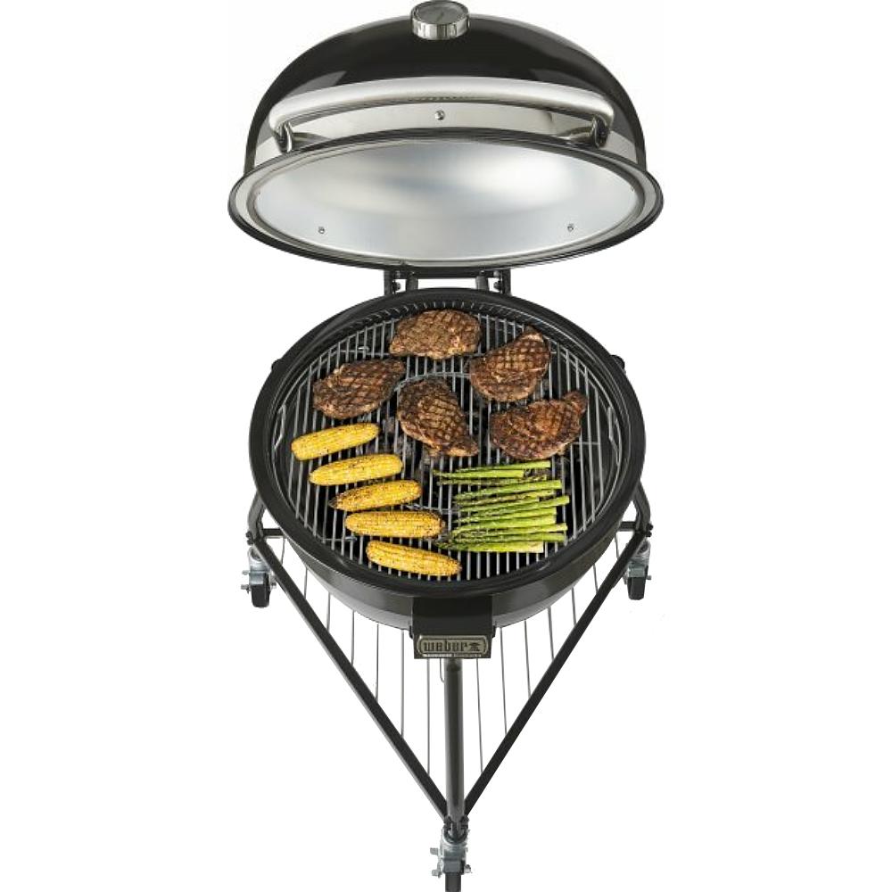 Гриль-барбекю WEBER Summit Kamado E6 61 см (18201004) Тип палива тверде паливо