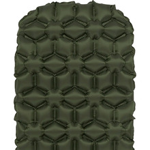 Килимок HIGHLANDER надувний Nap-Pak Inflatable Sleeping Mat 5 cm Olive (AIR071)