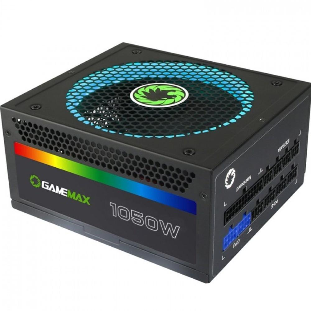 Блок питания GAMEMAX 1050W RGB-1050 PRO Мощность 1050