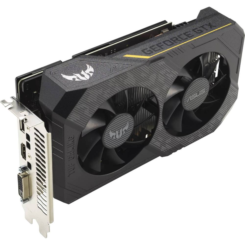 Видеокарта ASUS GeForce GTX 1650 TUF GAMING 4GB 128bit  1590/12000 (90YV0GX3-M0NA00) Объем встроенной памяти, Гб 4