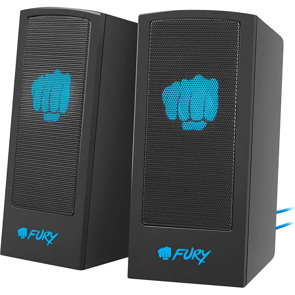 Колонки Fury Skyray 5 Вт 2.0 (RMS) USB Black (NFU-1309) Частотний діапазон 130 - 18000
