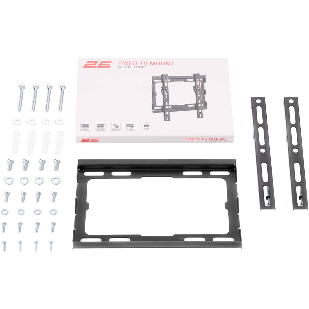 Кронштейн 2E Лунед (2E2GEN2343FIX) Стандарт VESA 100 x 100