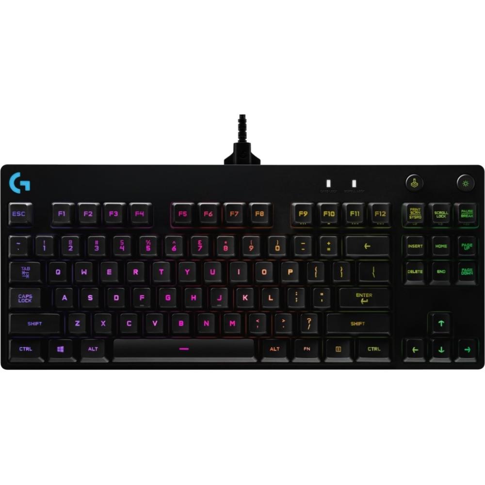 Клавиатура LOGITECH G PRO Mechanical Gaming Black (920-009392) Клавиатура LOGITECH G PRO Mechanical Gaming Black (920-009392)