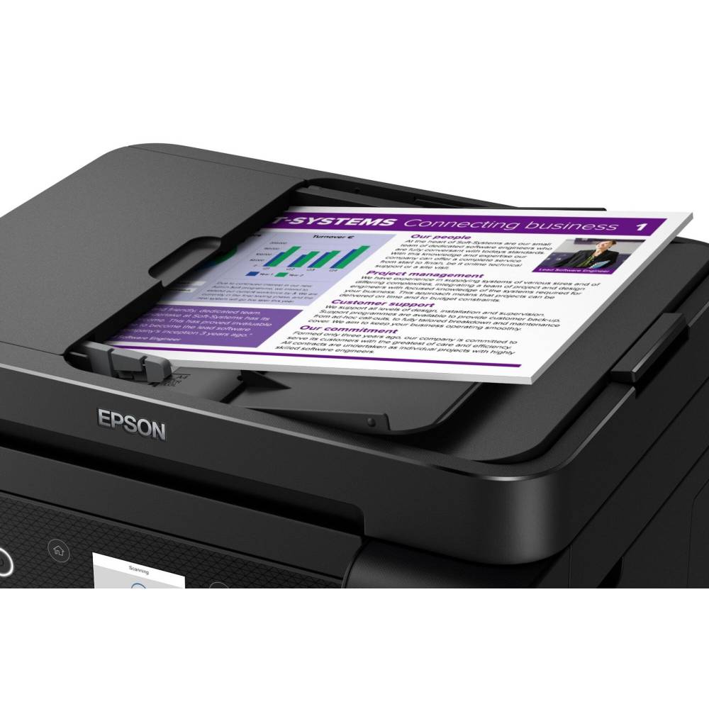 БФП струменевий EPSON L6270 (C11CJ61405) Тип друку кольорова