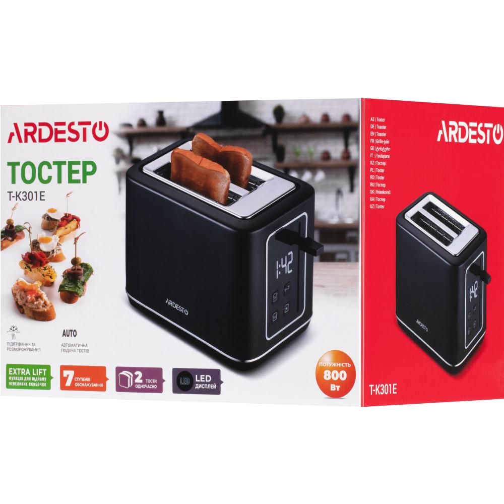 Внешний вид Тостер ARDESTO T-K301E