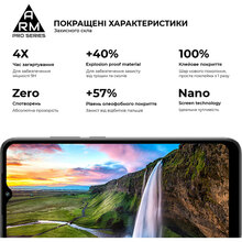 Защитное стекло ArmorStandart Pro для Xiaomi Redmi A2 / A2+ Black (ARM66569)