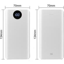 Powerbank GUSGU Xiamen Mini 80000M 20000mAh White (GB/T-35590/UA-102807)