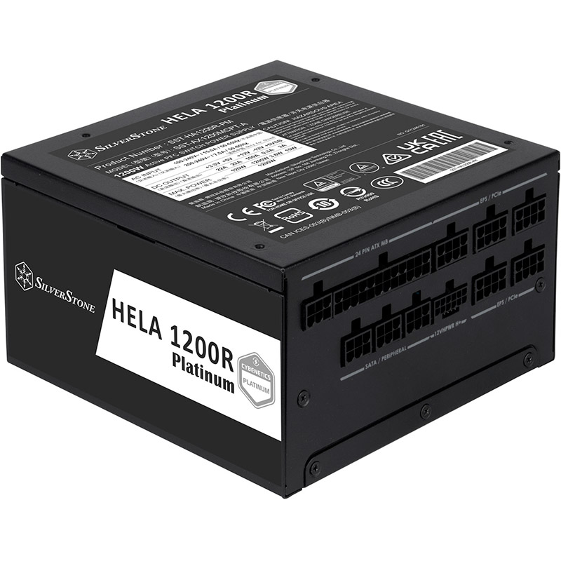 Блок живлення SILVERSTONE Hela Cybenetics HA1200R-PM 1200W (SST-HA1200R-PM) Призначенння для настільного комп'ютера