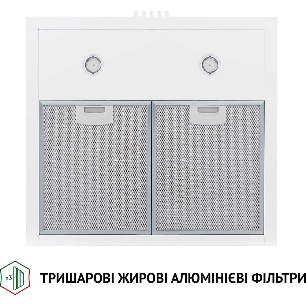 Витяжка PERFELLI K 5202 WH 700 LED Режим роботи відведення