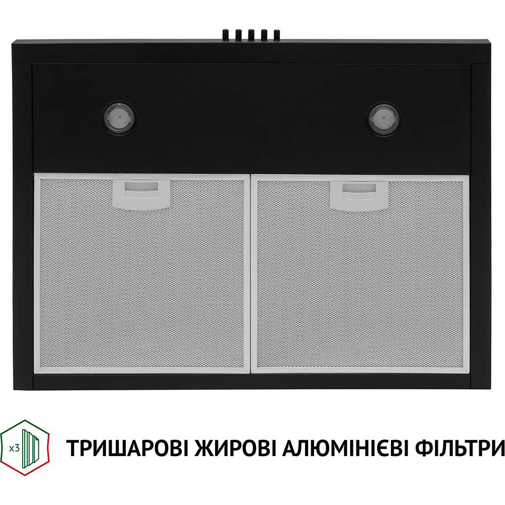 Витяжка PERFELLI K 6402 BL 850 LED Режим роботи відведення
