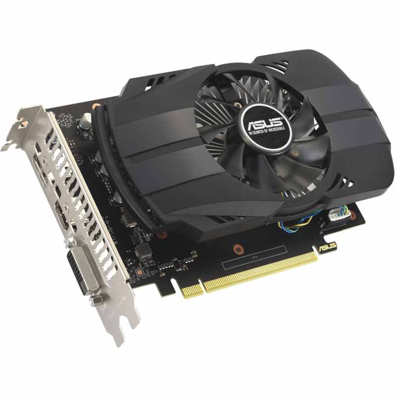 Відеокарта ASUS GeForce GTX 1630 4GB GDDR6 PH EVO Об'єм вбудованої пам'яті, Гб 4