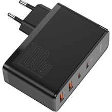 Сетевое зарядное устройство BASEUS CCGAN2P-L01 100W GaN Black (CCGAN2P-L01)