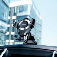 Автодержатель для телефона Baseus Osculum Type Gravity Car Mount Black (SUYL-XP01)