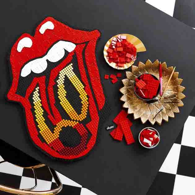 Конструктор LEGO ART The Rolling Stones (31206) Кріплення блок