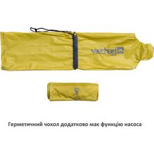 Коврик надувной WECHSEL Coreo Double-Tube TL Lemon/Grey (233122)