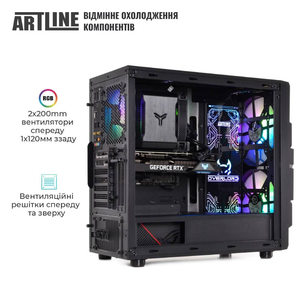 Зовнішній вигляд Комп'ютер ARTLINE Overlord X67 (X67v29)