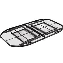 Стіл BO-CAMP Woodbine Oval 150 x 80 см Black/Wood look (1404230)