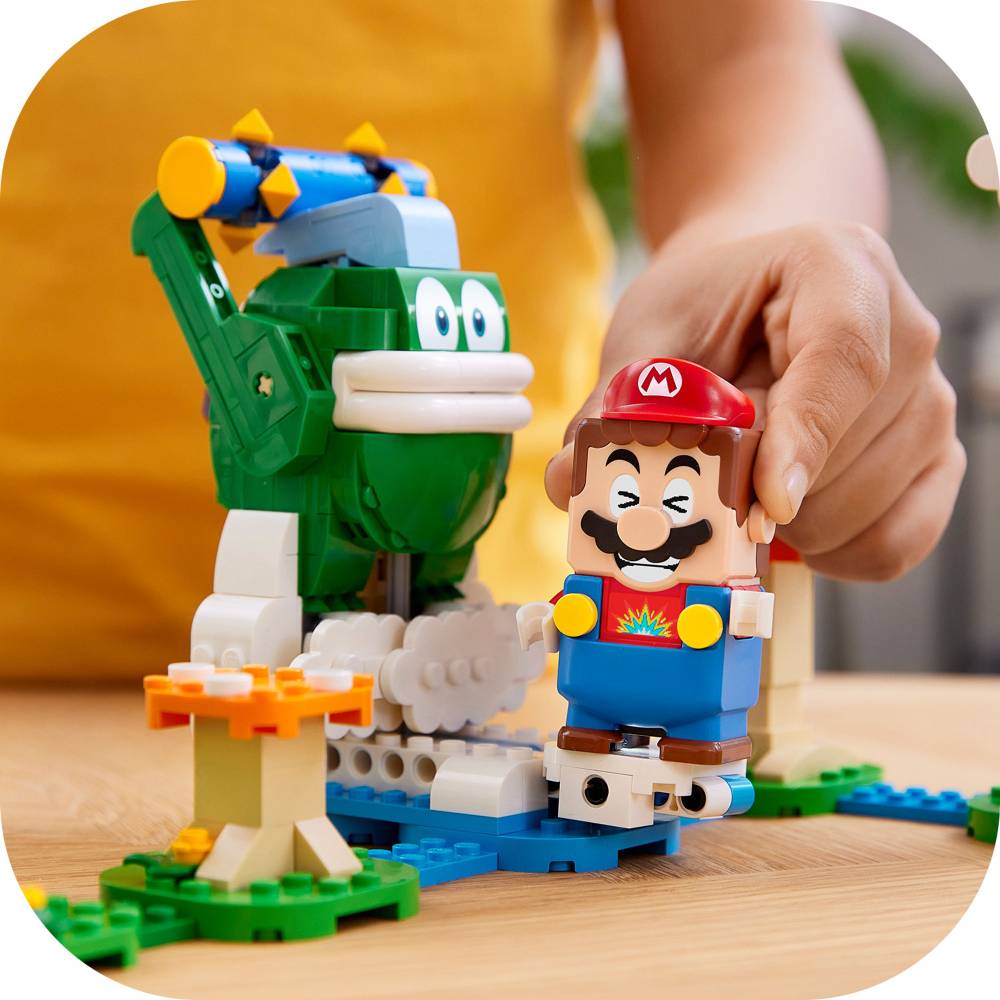 Конструктор LEGO Super Mario Додатковий набір «Завдання «Дістати до хмаринки» Великого Спайка» 540 деталей (71409) Конструктор LEGO Super Mario Додатковий набір «Завдання «Дістати до хмаринки» Великого Спайка» 540 деталей (71409) Кріплення блок