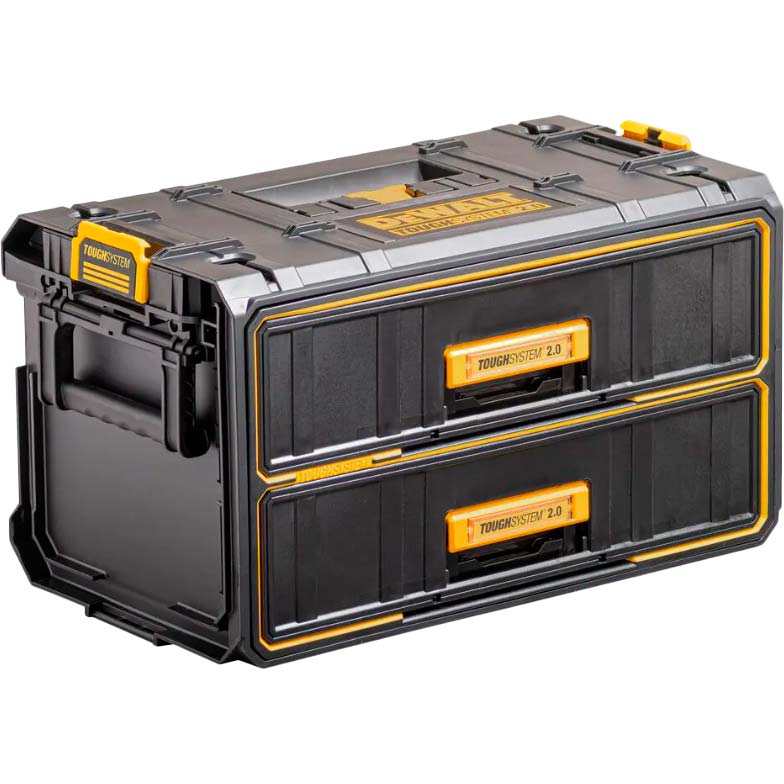 Скринька для інструментів DeWALT TOUGHSYSTEM 2.0 (DWST83529-1) Матеріал поліпропілен