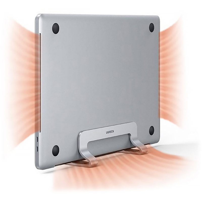 Подставка для ноутбука UGREEN Vertical Laptop Stand LP258 (20471) Размеры подставки 150 х 78.6 х 50.9
