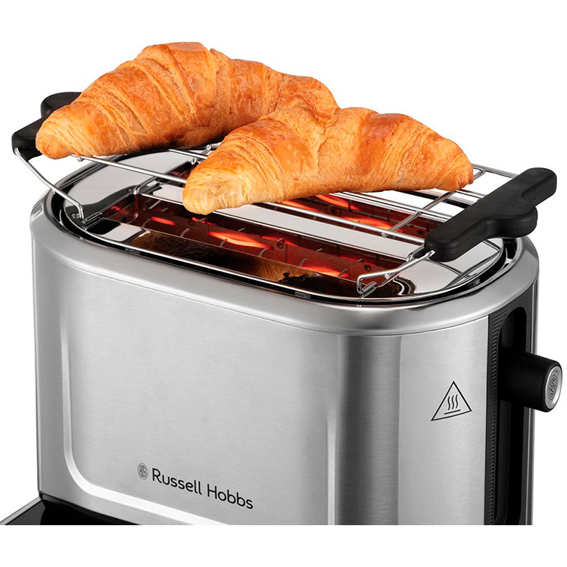 Тостер RUSSELL HOBBS Attentiv 2 Slice 26210-56 Функції підігрів тостів