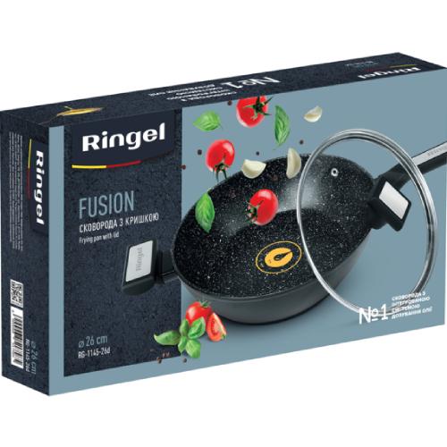 Сковорода RINGEL Fusion 26 см (RG-1145-26d) Особенности с двумя ручками